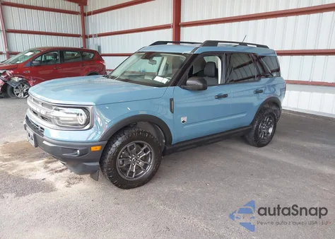 2021 Ford Bronco Sport Big Bend z USA, uszkodzony, nr VIN 3FMCR9B62MRA66317